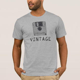 Vintager Diskettenlaufwerk-T - Shirt