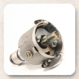 Vintager Distributor Getränkeuntersetzer