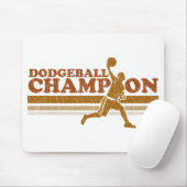 Vintager Dodgeball Meister Mousepad (Mit Mouse)