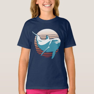 Vintager Dolphin-T - Shirt