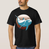 Vintager Dolphin-T - Shirt (Vorderseite)