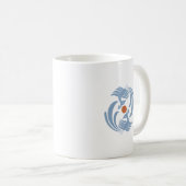 Vintager Doppelphoenix Kaffeetasse (VorderseiteRechts)