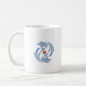 Vintager Doppelphoenix Kaffeetasse (Links)