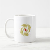 Vintager Doppelphoenix Kaffeetasse (Links)