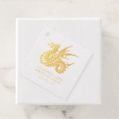 Vintager Drache Geschenkanhänger (Mit Box)