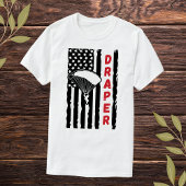 Vintager Draper Paragliding Fallschirmspringen T-Shirt