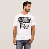 Vintager Drive-In-Lautsprecher und T - Shirt (Vorne ganz)