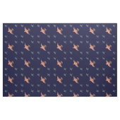 Vintager Druck-Kunst-Deko-Fliegen-Vogel Stoff (Fat Quarter (45,7 x 55,9 cm))
