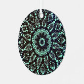 Vintager Druckauftrag Ornament Aus Metall (Vorderseite links)