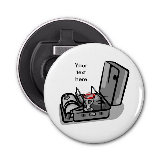 Vintager Druckkasten Flaschenöffner (Vorderseite)