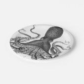 Vintager Drucktopf Pappteller (Schrägansicht)