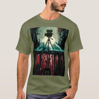 Vintager Dschungelästhetischer Filmmacher T-Shirt