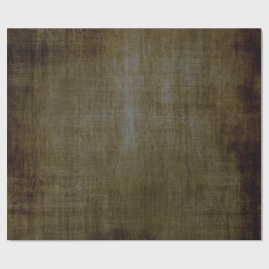 Vintager Dunkelbraun-Grunge-Jedem Anlass Geschenkpapier (Flach)