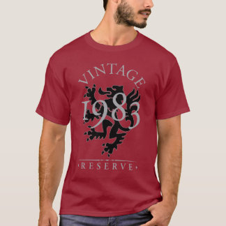 Vintager Dunkelheits-T - Shirt der Reserve-1983