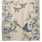 Vintager Duschvorhang (Vorderseite)