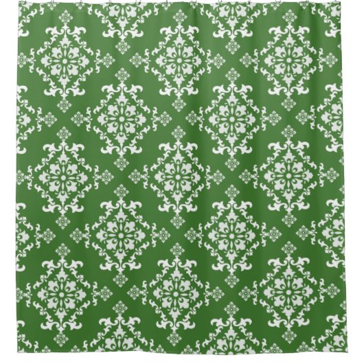 Vintager Duschvorhang (Vorderseite)