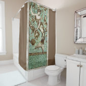 Vintager Duschvorhang (Beispiel)