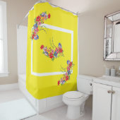 Vintager Duschvorhang (Beispiel)