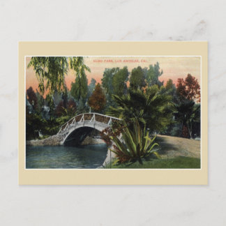 Vintager Echo Park Los Angeles Postkarte