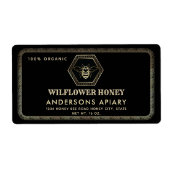 Vintager Edelgoldblütenhonigjar (Vorne)