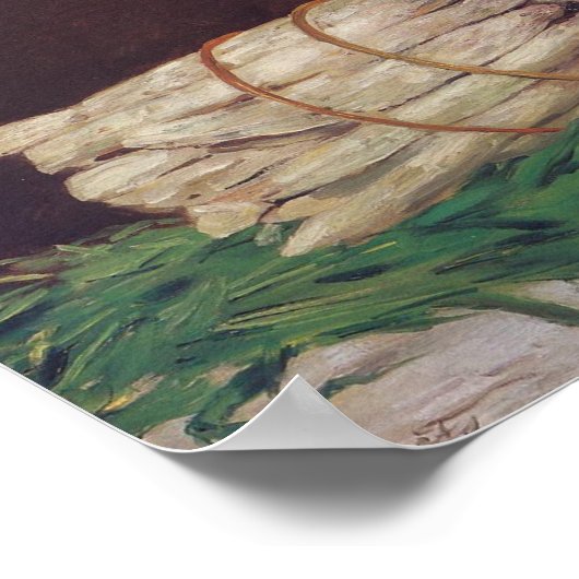 Vintager Edouard Manet Bunch Asparagus Poster (Ecke)