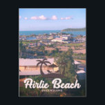 Vintager Effekt von Airlie Beach Postkarte<br><div class="desc">Schöne Airlie Beach Vintage Wirkung Postkarte.
Airlie Beach liegt in Queensland,  Australien.</div>
