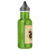 Vintager Eichhörnchen-Druck Trinkflasche (Links)