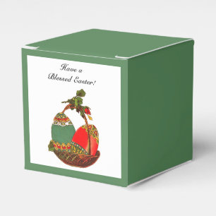 Vintager Eierkörbchen Ostern Malerei Geschenkschachtel