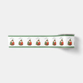 Vintager Eierkörbchen Ostern Malerei Satinband (Vorderseite)