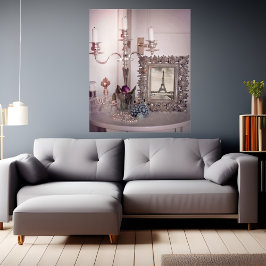 Vintager Eiffelturm-Foto Fotodruck