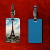 Vintager Eiffelturm Gepäckanhänger