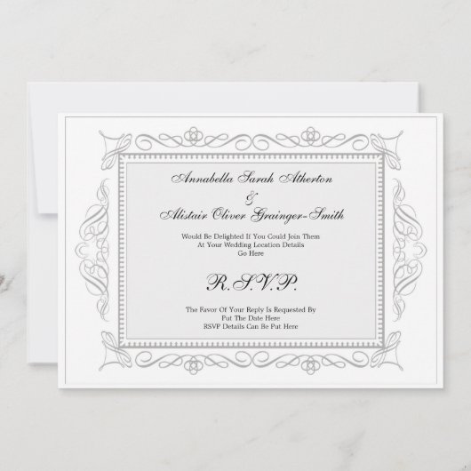 Vintager Eiffelturm in Paris Einladung (Rückseite)