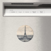 Vintager Eiffelturm Magnet (In Situ (Geschirrspüler))