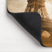 Vintager Eiffelturm-Mauspad Mousepad (Ecke)