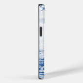 Vintager Eiffelturm - mit Monogramm Case-Mate iPhone Hülle (Rückseite / Rechts)