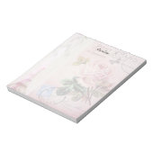 Vintager Eiffelturm Notizblock (Rotiert)