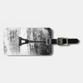 Vintager Eiffelturm Paris 3 Gepäckanhänger (Vorderseite horizontal)