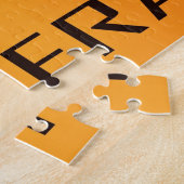 Vintager Eiffelturm Paris Europa Reisen Puzzle (Seite)