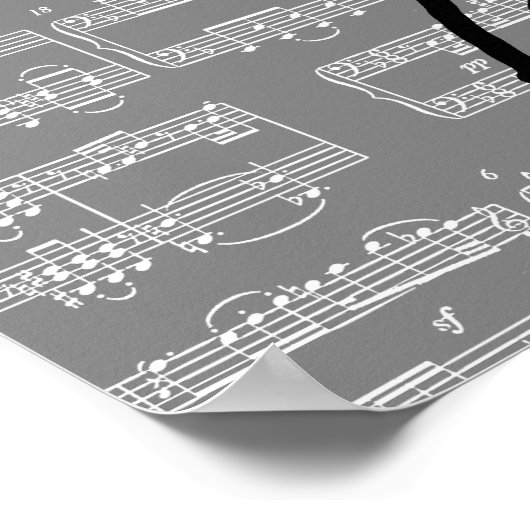 Vintager Eiffelturm Paris Poster (Ecke)