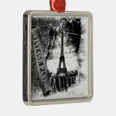 Vintager Eiffelturm Pariser Ornamente (Rechts)
