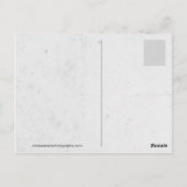 Vintager Eiffelturm Postkarte (Rückseite)