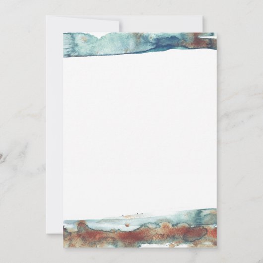 Vintager Einladung (Rückseite)