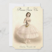 Vintager Einladung (Vorderseite)