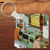 Vintager Einzelhandel, Appliance-Showroom-Store Schlüsselanhänger (Vorderseite)