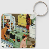 Vintager Einzelhandel, Appliance-Showroom-Store Schlüsselanhänger (Rückseite)