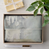 Vintager Eisbär Ephemera Decoupage Seidenpapier (Geschenk)