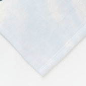 Vintager Eisenbahn-Dampfzug Fleecedecke (Ecke)