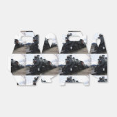 Vintager Eisenbahn-Dampfzug Geschenkschachtel (Ungefaltet)