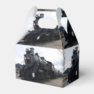 Vintager Eisenbahn-Dampfzug Geschenkschachtel