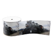 Vintager Eisenbahn-Dampfzug Ripsband (Spule)